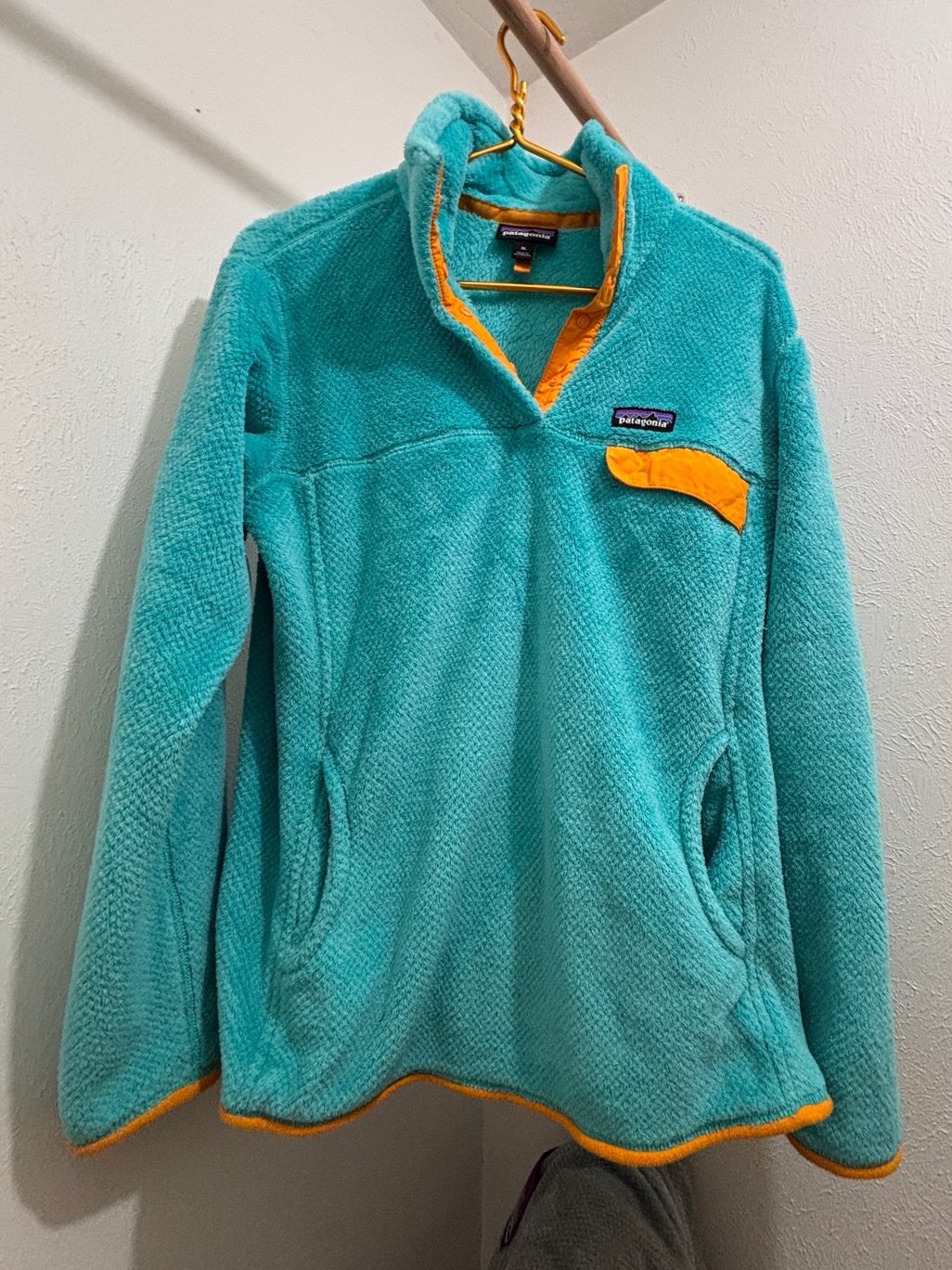 Patagonia Re-Tool Snap Up Fleece Pullover